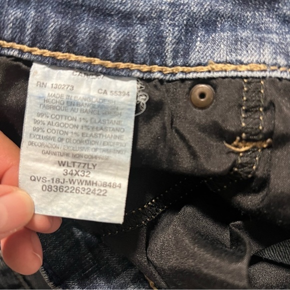 Wrangler Men's Size 34 X 32 Retro Slim Fit Boot Cut Jeans Rodeo, Cowboy Western - Picture 11 of 12